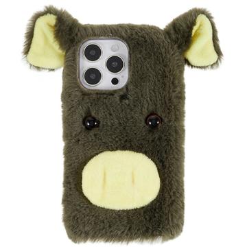 Husă Hibrida iPhone 14 Pro - Fluffy Plush