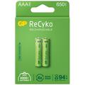 GP ReCyko 650 Baterii reîncărcabile AAA 650mAh - 2 bucăți.