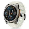 Curea de linie din silicon Garmin Fenix 5/6/6 Pro/7/8/E Tech-Protect - 47mm - Titan