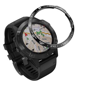 Garmin Fenix 6/6 Pro Watch Bezel Stainless Steel Cover