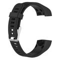 Curea Silicon Moale Garmin Vivosmart HR+ - Negru