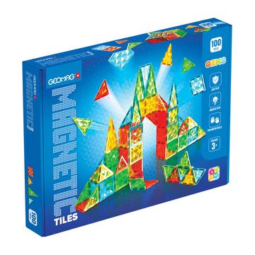 Geomag Gems 100 dale magnetice pentru copii