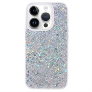 Husă TPU iPhone 15 Pro Max - Glitter Flakes