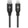 Cablu De Încărcare Și Date USB-C / Lightning Goobay - 2m - Alb