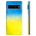 Steagul Ucrainei TPU husă -Google Pixel 6 Pro - Bicoloră