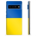 Husă TPU Steagul Ucrainei - Google Pixel 6 Pro - Galben și Albastru Deschis