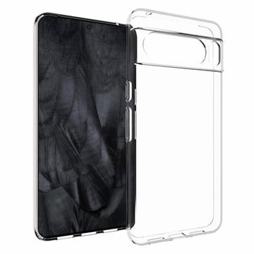 Husă TPU Antialunecare Google Pixel 8 Pro - Transparent