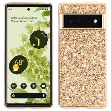 Husă Hibrid Google Pixel 8a - Glitter - Auriu