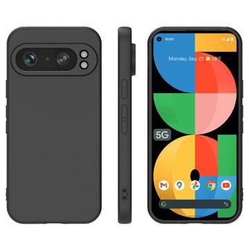 Husă TPU Antialunecare Google Pixel 9 Pro XL - Negru