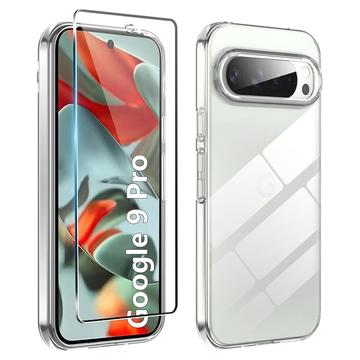 Husă TPU și Geamuri Protecție Ecran Google Pixel 9/9 Pro - Saii 2-în-1