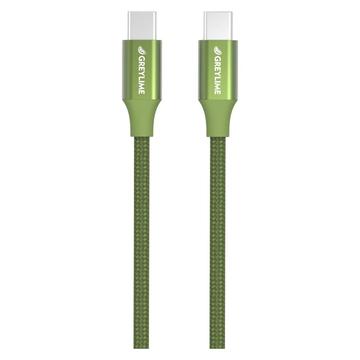 GreyLime 60W Cablu împletitură USB-C / USB-C - 1m