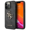 Husă Hibrid iPhone 13 Pro - Guess 4G Big Metal Logo - Negru