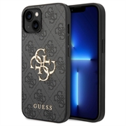 Husă Hibrid iPhone 15 - Guess 4G Big Metal Logo