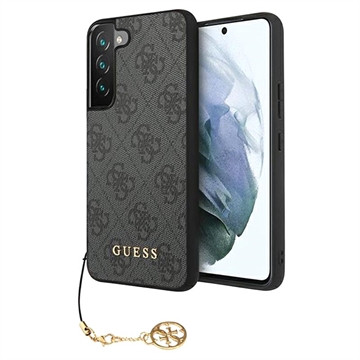 Husă Hibrid Samsung Galaxy S23 5G - Guess 4G Charms Collection - Gri