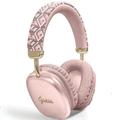 Guess G Cube Metallic Script Logo On-Ear Căști wireless Guess G Cube - roz