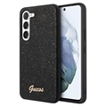 Husă Hibrid Samsung Galaxy S23 5G - Guess Glitter Flakes Metal Logo