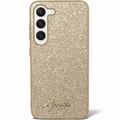 Husă Hibrid Samsung Galaxy S24 - Guess Glitter Flakes Metal Logo