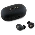 Căști True Wireless Guess Grained Classic Logo - Negru