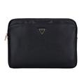 Husă pentru laptop Guess Grained Triangle Logo - 14" - Negru