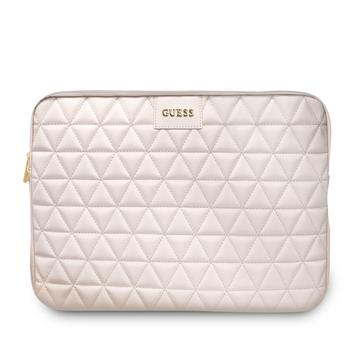 Husă Universală pentru Laptop - Guess Quilted - 13" - Roz