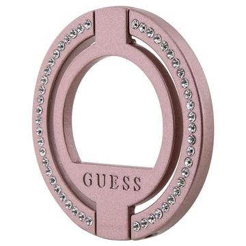 Guess Rhinestones Suport magnetic pentru inele / suport magnetic - roz