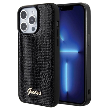 Husă iPhone 15 Pro - Guess Sequin Script Logo