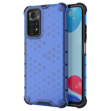 Husă Hibrid Xiaomi Redmi Note 11/11S - Honeycomb Armored - Albastru