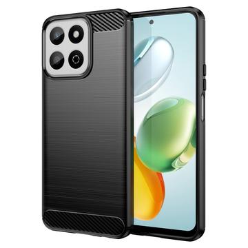 Husă TPU Brushed Honor 200 Smart - Fibră de Carbon