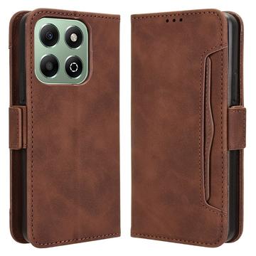 Husă Portofel Honor X6b - Cardholder - Maro