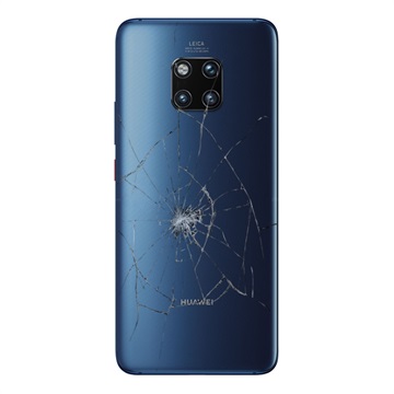 Reparație Capac Baterie Huawei Mate 20 Pro - Albastru