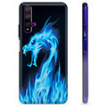 Husă TPU - Huawei Nova 5T - Dragon din Foc Albastru