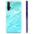 Husă TPU - Huawei Nova 5T - Marmură Albastră