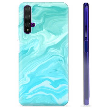 Husă TPU - Huawei Nova 5T - Marmură Albastră