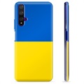 Husă TPU Steagul Ucrainei - Huawei Nova 5T - Galben și Albastru Deschis