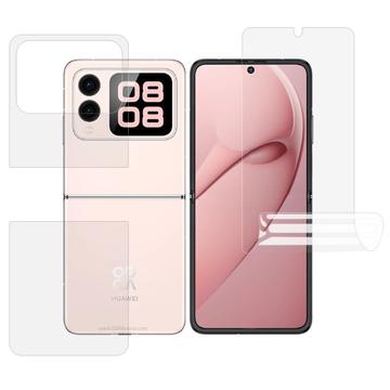 Set Protecție Huawei Nova Flip - Full Cover - Clar