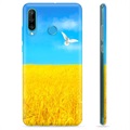 Husă TPU Ucraina -  Huawei P30 Lite - Câmp de Grâu