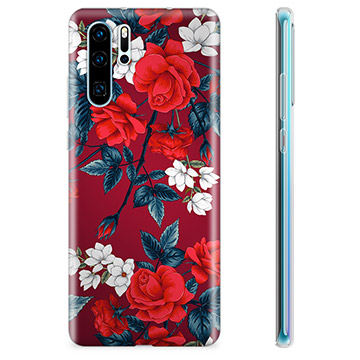 Husă TPU - Huawei P30 Pro - Flori Vintage