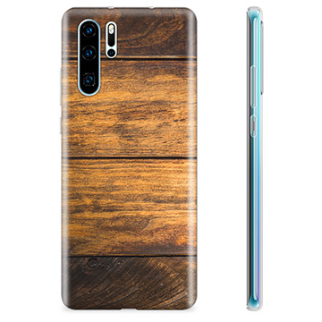 Husă TPU - Huawei P30 Pro - Lemn