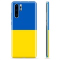 Husă TPU Steagul Ucrainei - Huawei P30 Pro - Galben și Albastru Deschis