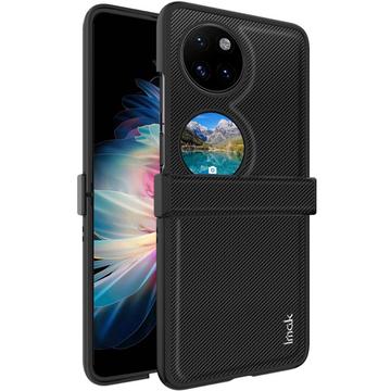 Husă Hibrid Huawei Pocket 2 - Imak Ruiyi - Fibra de Carbon - Negru