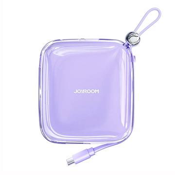 Joyroom Jelly JR-L004 USB-C Power Bank 10000mAh - USB-C, porturi USB-A - Violet