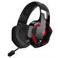 KOTION EACH G2000PRO Bluetooth 5.2 Over-Ear căști wireless 7.1 HiFi Stereo Sound Wired Gaming Headphone - Negru+Red