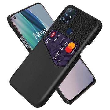 Husă cu Buzunar Card OnePlus Nord N10 5G - KSQ - Negru