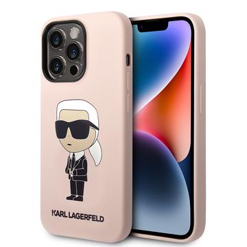 Husă Silicon iPhone 15 Pro - Karl Lagerfeld Ikonik