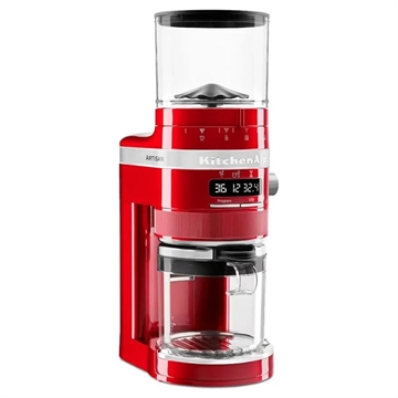 Măcinător de cafea artizanal KitchenAid 5KCG8433ECA - Roșu