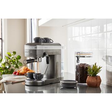 Mașină de espresso KitchenAid 5KES6503EMS - Medalion Argint