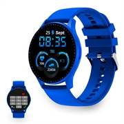 Ksix Core AMOLED Smartwatch cu moduri sport/sănătate - albastru