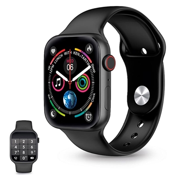 Ksix Urban 4 Smartwatch rezistent la apă cu moduri sport/sănătate - Bluetooth, IP68