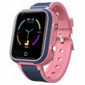 LT21 1.4-inch IPS Touch Screen Kids Smart Watch Step Counter Sports Watch Brățară rezistentă la apă cu cameră foto și ceas cu alarmă - roz