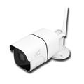 LTC Vision LXKAM38 Bullet Cameră IP pentru exterior cu funcție de alarmă - PTZ WiFi&LAN, IP66 - Alb